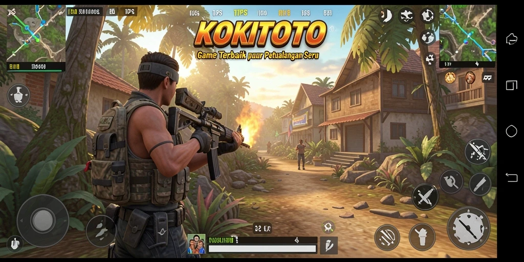 Tampilan gameplay mendebarkan di KOKITOTO dengan aksi seru.